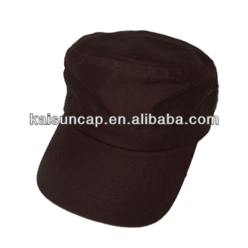 Professional factory custom 100% cotton blank military hat