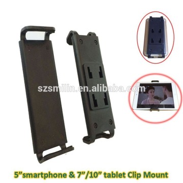 Universal retractable 5" cell phone 7"/10" tablet pc Tripod Clip Mount Adapter universal stand holder