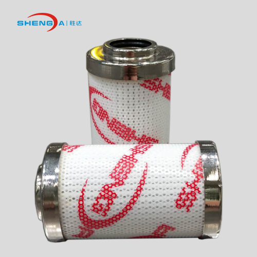 Hydraulic oil inline filter element