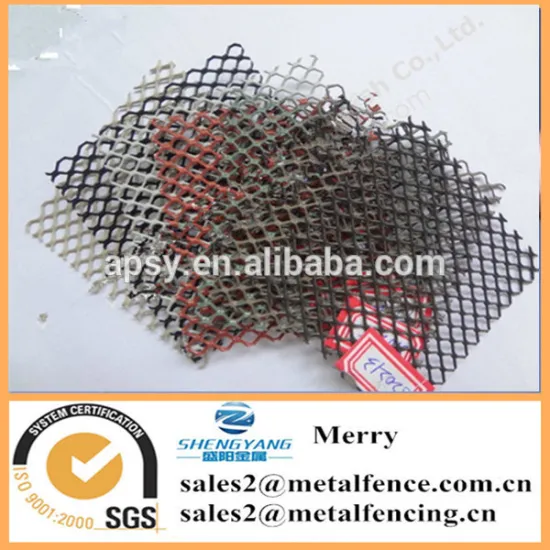 aluminum expanded colored window screen protection netting