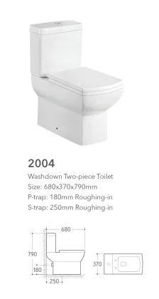 American standard two piece toilet with seat cover