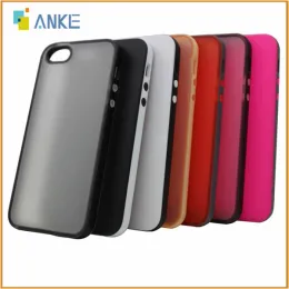 Simple Design Double TPU Injection Case for IPhone 5 5S 5G,PC+Silicon,OEM ODM and Wholesale Welcome