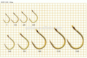 High carbon steel fishing jigging hooks