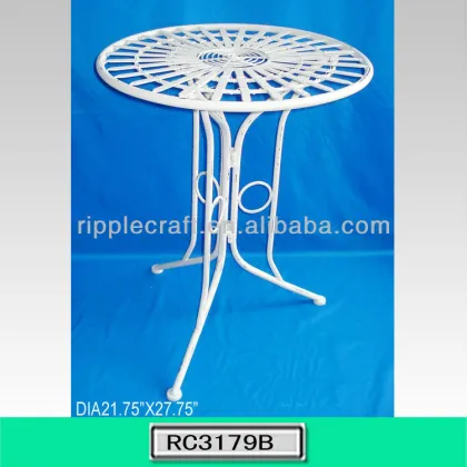 Beautiful Outdoor Furniture Metal Garden Table