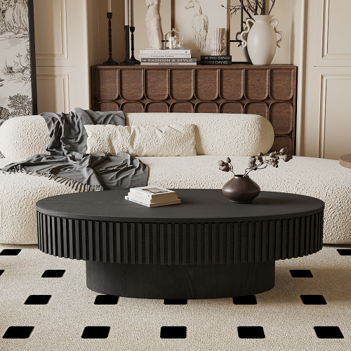 Авальны часопісны столік 2 Oval Coffee Table 2