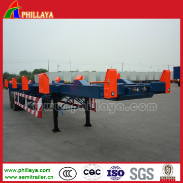 Two Axles Terminal Port Trailer with Strong Posts