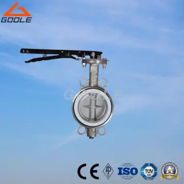 Manual Cast Iron Wafer Soft Seal Butterfly Valve (GAD71X)
