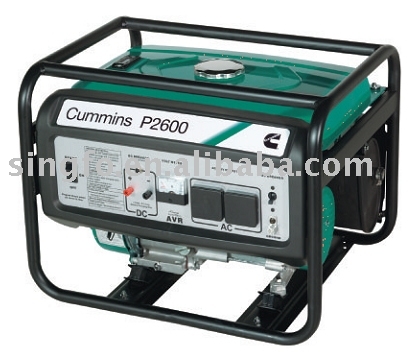 P2600 cummins portable generator ,gasoline generator with 2600w