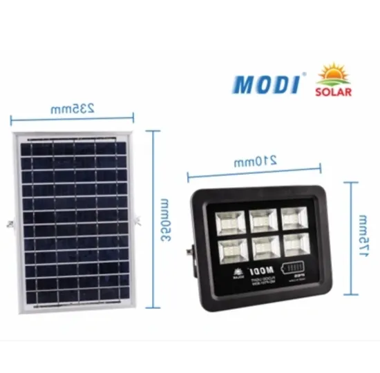 High quality non glare solar LED floodlight
