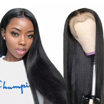 Unprocessed Straight Hair Hd Glueless 360 Full Lace Wig Wholesale Raw Indian Human Hair 360 Full Lace Wig For Black Women