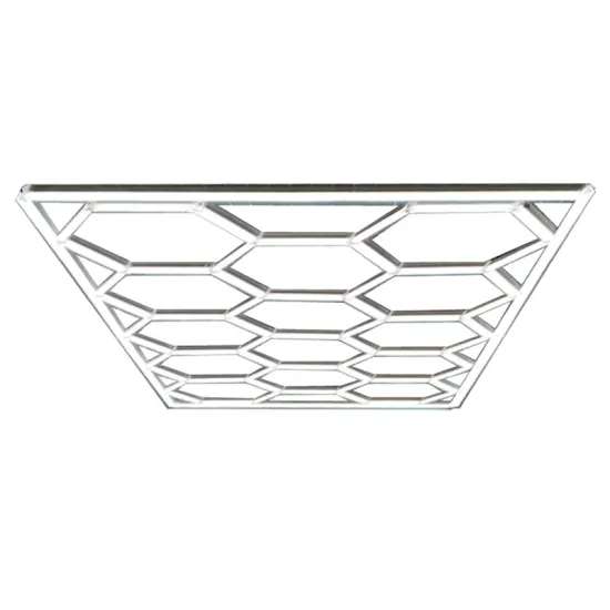 High Brightness Seamless T5 Beauty Light Garage Honeycomb Hexagonal Design