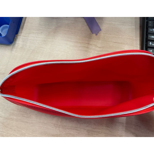 Custom Lip Shape Silicone Makeup Cosmetic Bag