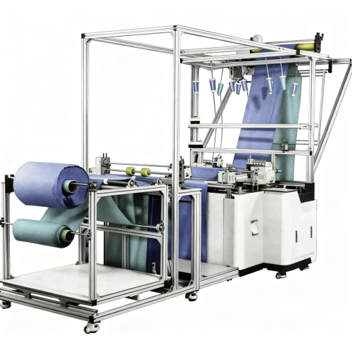 Otomatik Mikrofiber Kurulama Havlusu Dikiş Makinası