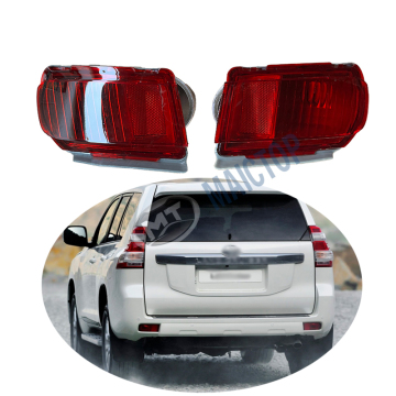MAICTOP Car Accessories Rear Bumper Reflector Brake Lamp Fog Light for Land Cruiser Prado 150 FJ/LC150 2010-2018