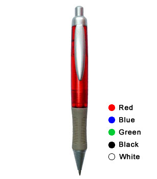 Jumbo pen with transclucent barrel