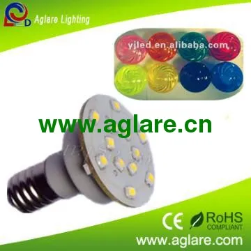 Carnival 16pieces 3528 SMD led cabochon lights E14