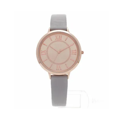 Ladies Watch 21K Rose Gold Plated Watch