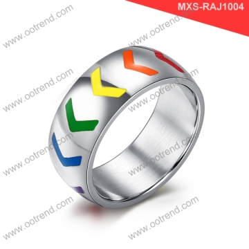 Hot sell rainbow gay body jewelry gay pride jewelry