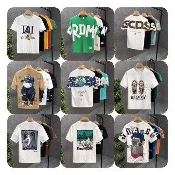 Unisex Cotton T-Shirt - Customize and Wholesale Men's Short Sleeve T-shirts