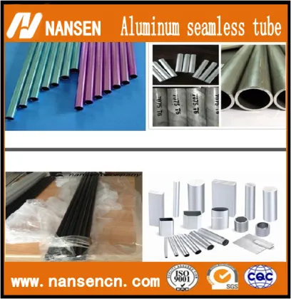 alloy 7005 aluminum pipe aluminium profile