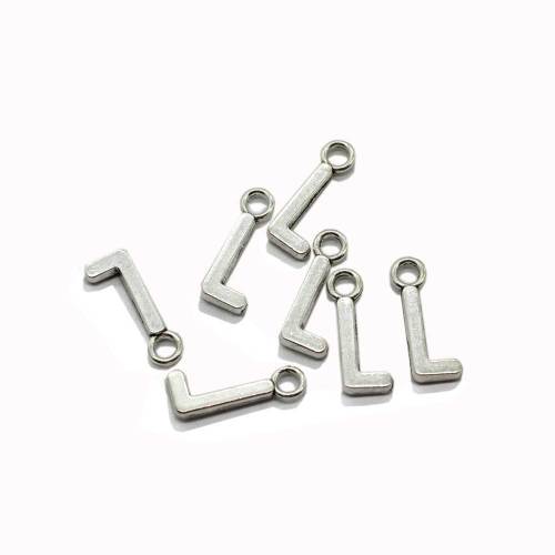 Gute Qualität Silber Zahlen Charms Pick Nummer - 0 1 2 3 4 5 6 7 8 9 Tropfen Sport 0-9 Ziffern Anhänger für Schmuckherstellung