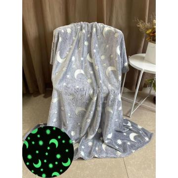 Glow in The Dark Coperta regalo per bambini Ragazze Ragazzi Adolescenti Nipotini