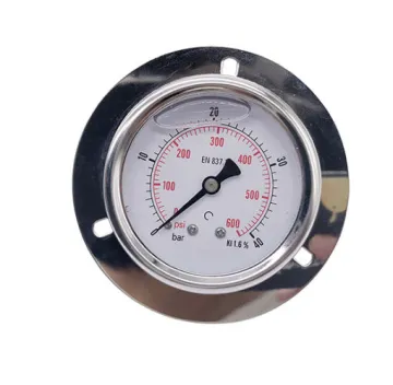 differential pressure gauge with bottom connection