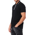 Men's Zip Polo Shirt Customization