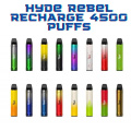 Hyde Rebel 4500 Puffs aufladen