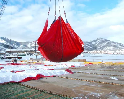 Snow and Debris Lifting Tarp - Snow Removal Shield