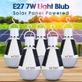 E27 Uppladdningsbar LED Solar Bulb