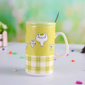 Animaux céramique Coffee Mug avec couvercle