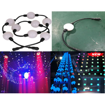 RGB DMX PIXEL 3D LED BALL STRING LICHT