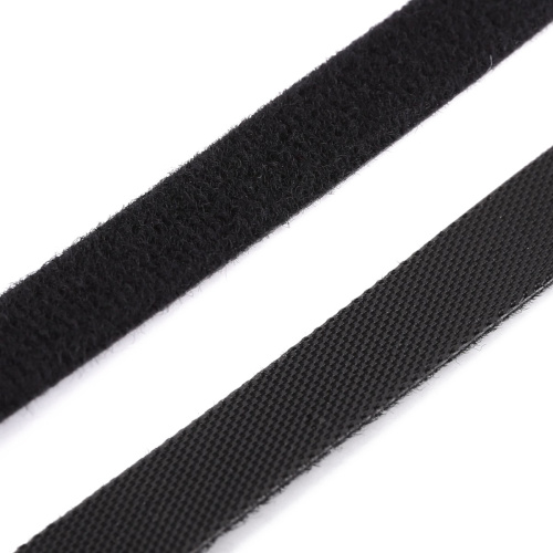 100 adet yeniden kullanılabilir siyah naylon kablo kravat
