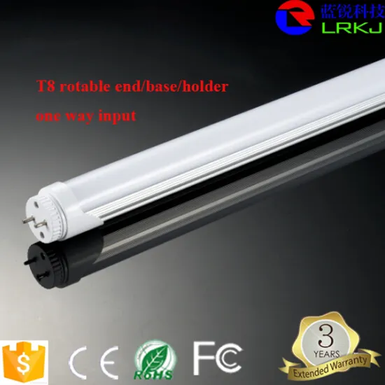 Rotable end base EMC driver 1800mm t8 led tube 30watt