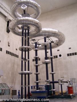 4200kv / 200kj Outdoor High Impulse Voltage Generator Test Set