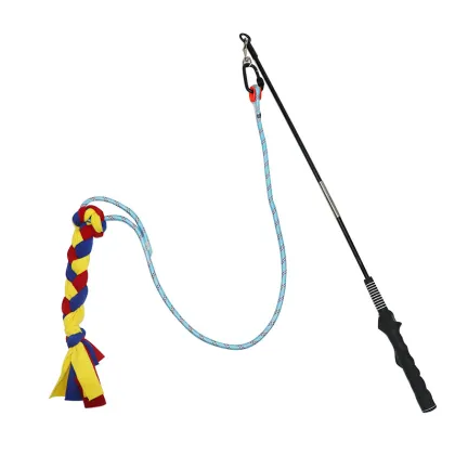 Interactive Pet Training Tools: Dog Teaser Poles, Cat Teasers & Training Wands