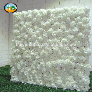 Decorative cheap wholesale artificial flowers wall for wedding decorations