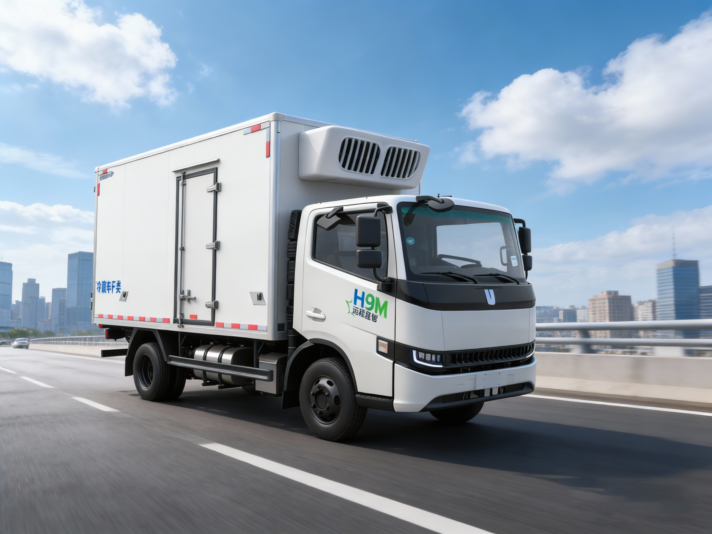 Heating and cooling truck cab AC