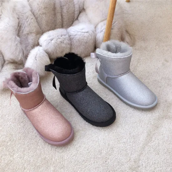 Customized Outdoor Sheepskin Boots