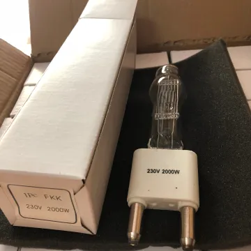 High-Power G38 Halogen Lamps for Stage Lighting - FKK 230V 2000W