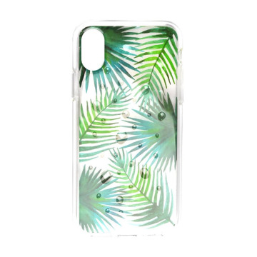 Green Leaves Water Drop Imd IphoneX Case