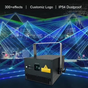 RGB Animation Wedding Light: 10W Full Color Laser Light for Nightclubs
