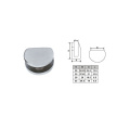 Radius Stainless Steel Clamp untuk Rak Kaca