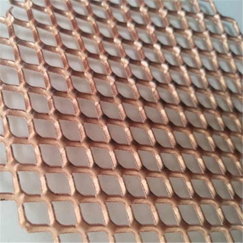 Decorative Copper Expanded Metal Mesh, High Quality Decorative
