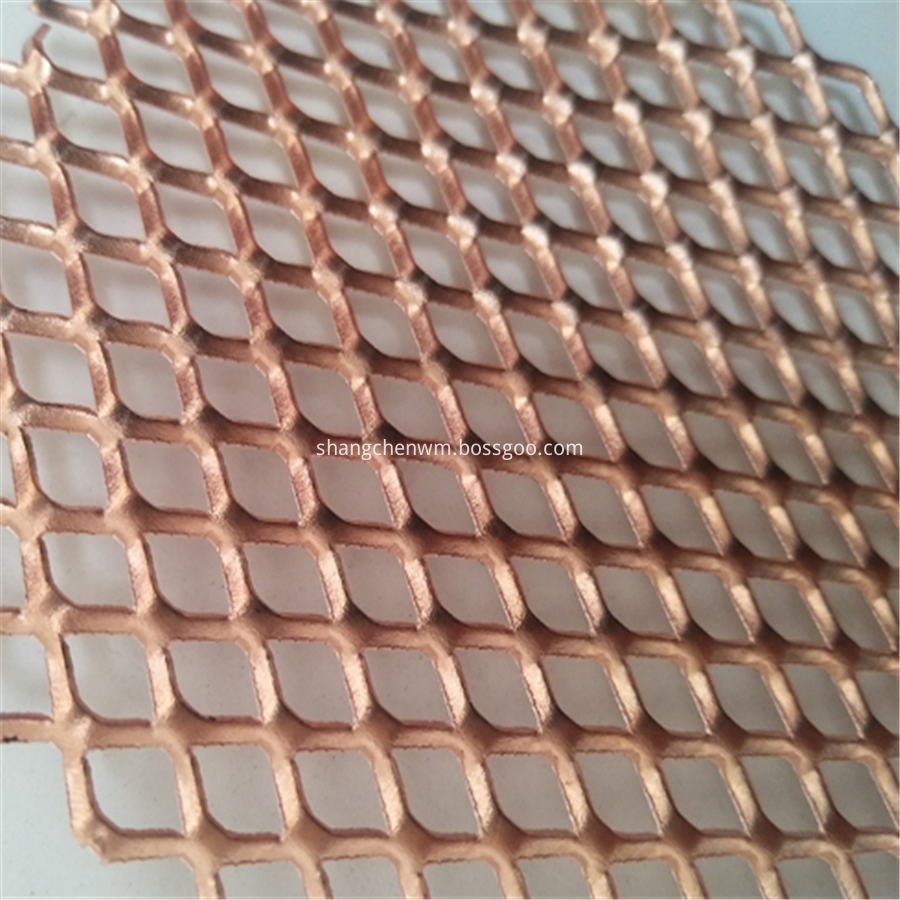 Expanded copper mesh hotsell