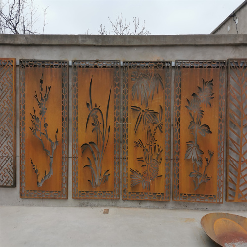 Garden Screen Panels Corten Steel Privacy Screens Supplier