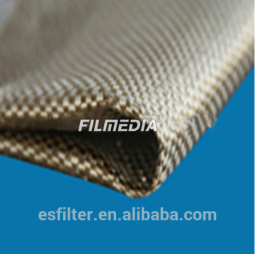 High temperature resistant basalt filter cloth