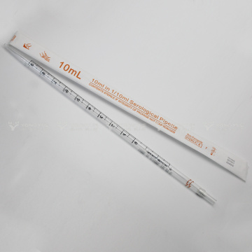 10MMLL Polystyreene Sorsheral Pipette बाँशिल प्लग