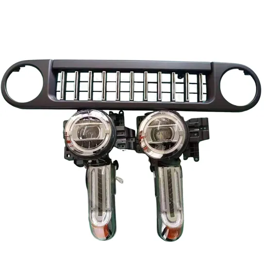 ABS Material Front Hood Bumper Grills with Headlights for FJ CRUISER